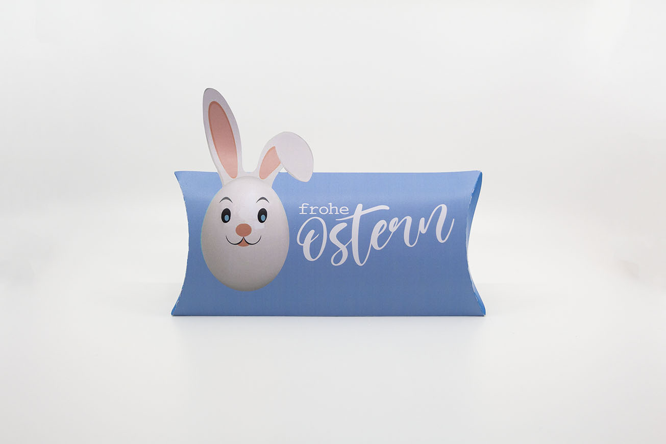 Kissenböxli mit Ostermotiv Glanzpapier