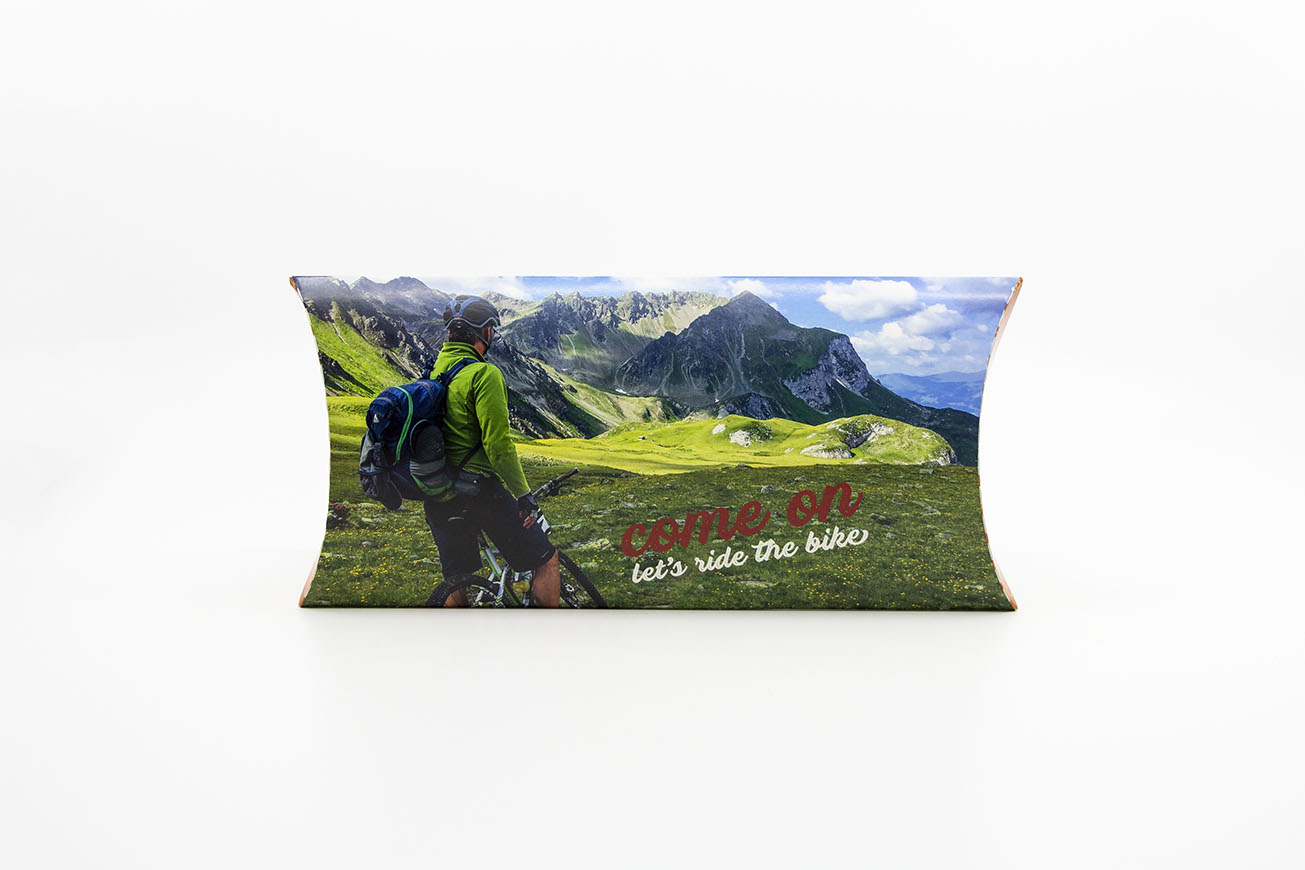 Kissenböxli mit Bikemotiv